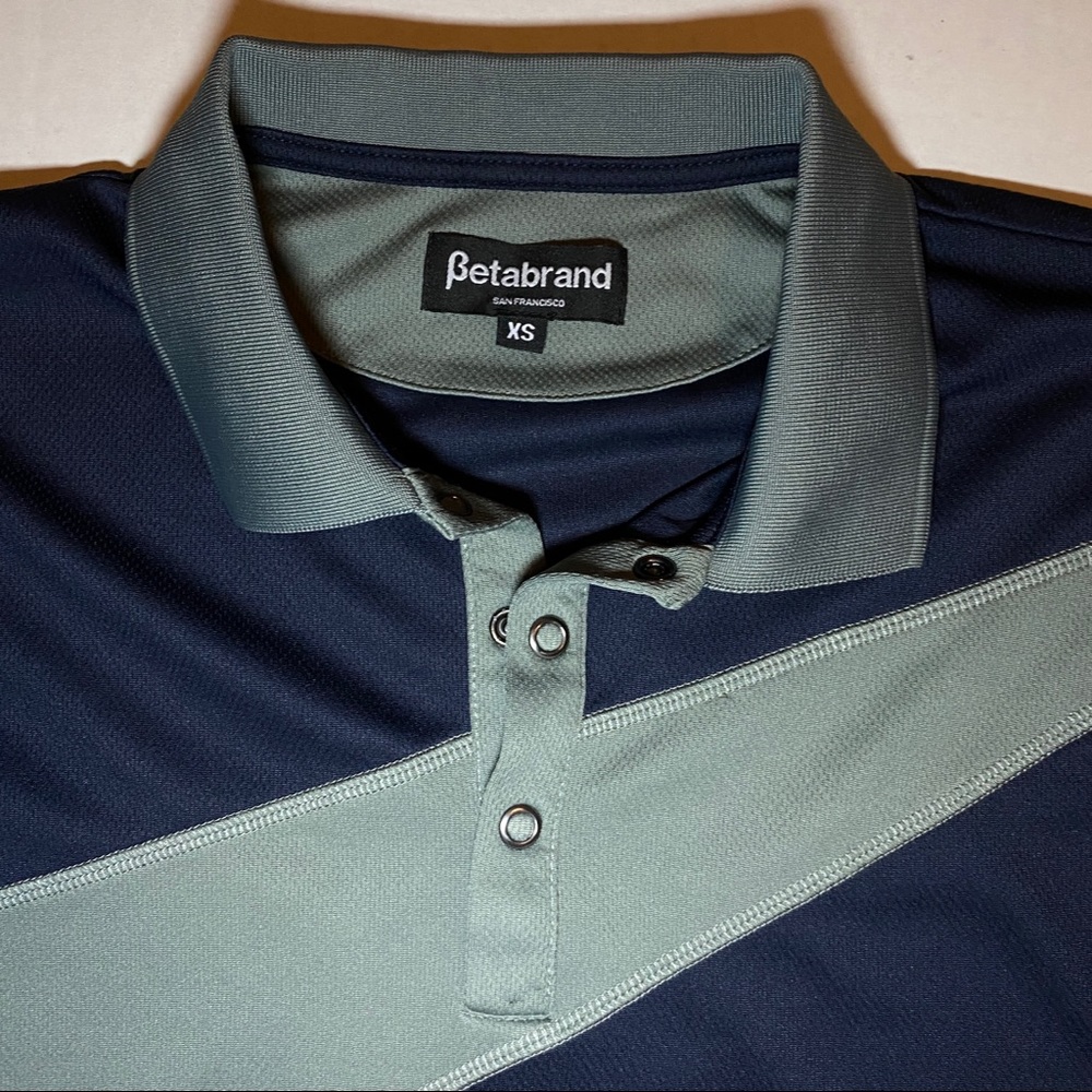 Betabrand Ping-Pong Polo XS